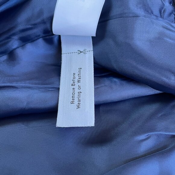 J.Crew XXS Tweed Fringe Lady Jacket – Chic Bouclé Blazer - Black Blue Silver - Picture 13 of 14